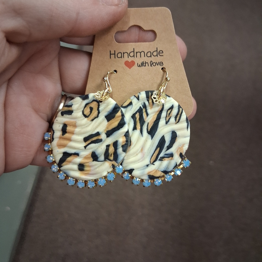 Gorgeous handmade 1 of a kind earrings
